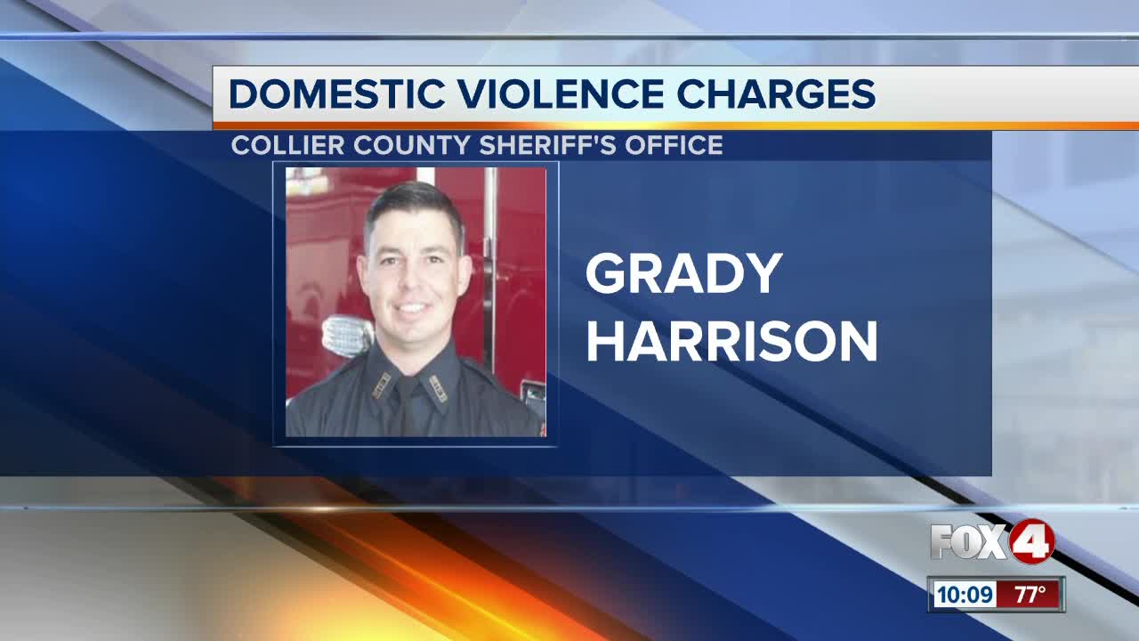 Marco Island Fire Chief arrested on domestic violence charges