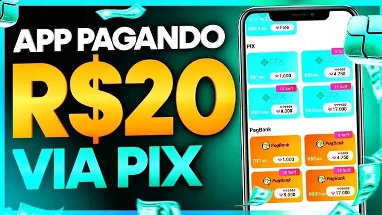 LANÇAMENTO APP PAGANDO NO PIX E NA PAGBANK