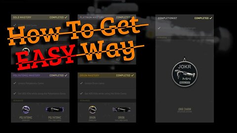 How to get 1000 kills with the JOKR in MW2 - THE EASY WAY!