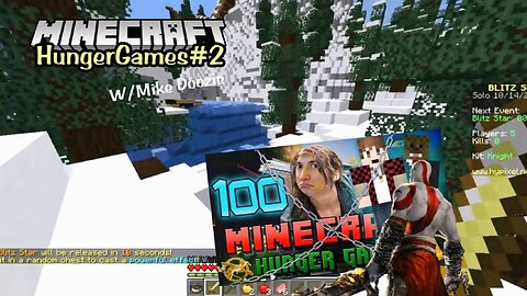 Minecraft Hunger Games #2 -We are back! and Shittier than ever.