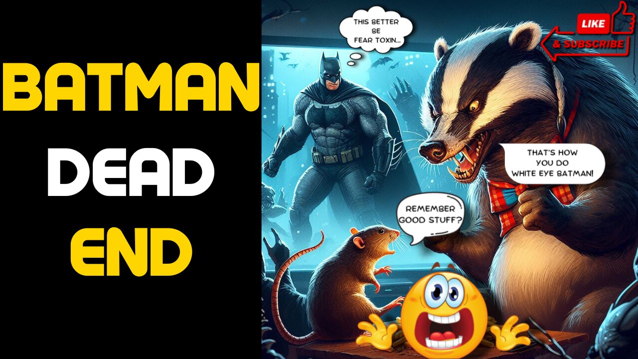 Badger & Rat Retro React: Batman Dead End