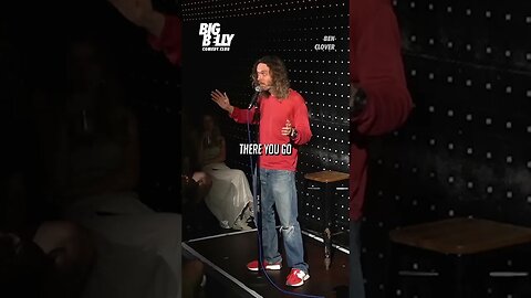 “Asking to be Heckled” 🎤: Ben Clover #bigbellycomedyclub #BenClover #standup #comedy #shorts