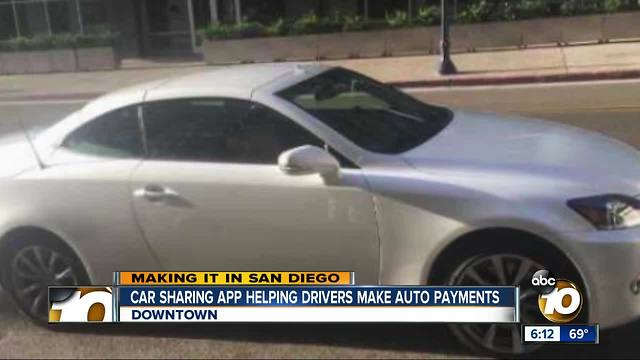 Car-sharing app helping drivers make auto payments