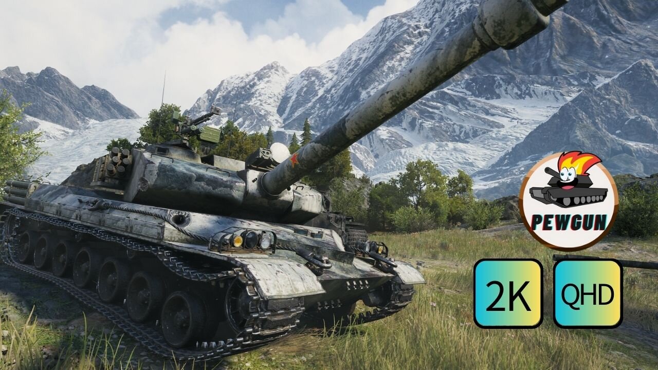 BZ-75 火力震撼！ | 7 kills 7.4k dmg | world of tanks | @pewgun77