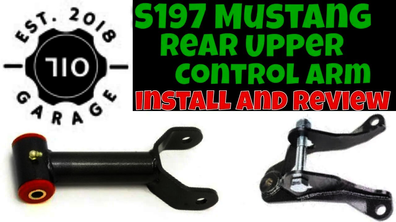 S197 upper control arm install