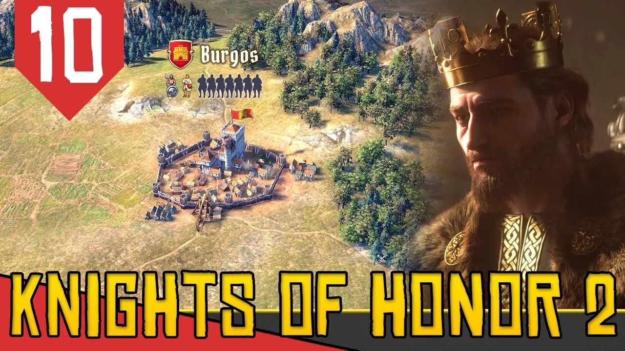 BURGUESIA - Knights of Honor 2 Sovereign Portugal #10 [ Gameplay PT-BR]