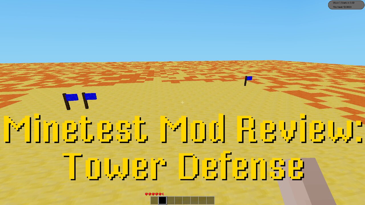 Minetest Mod Review: Tower Defense