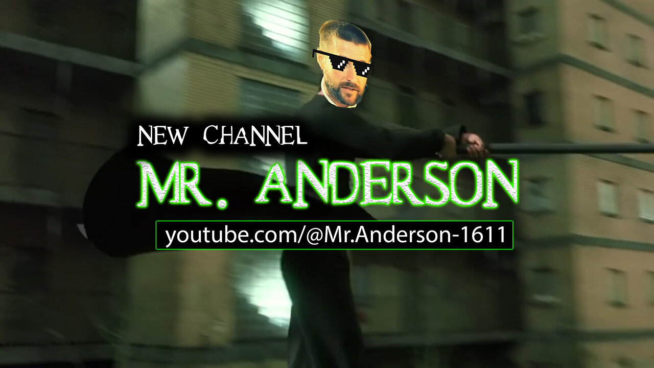 YouTube Channel Banned Again! New Channel Trailer! Mr. Anderson!