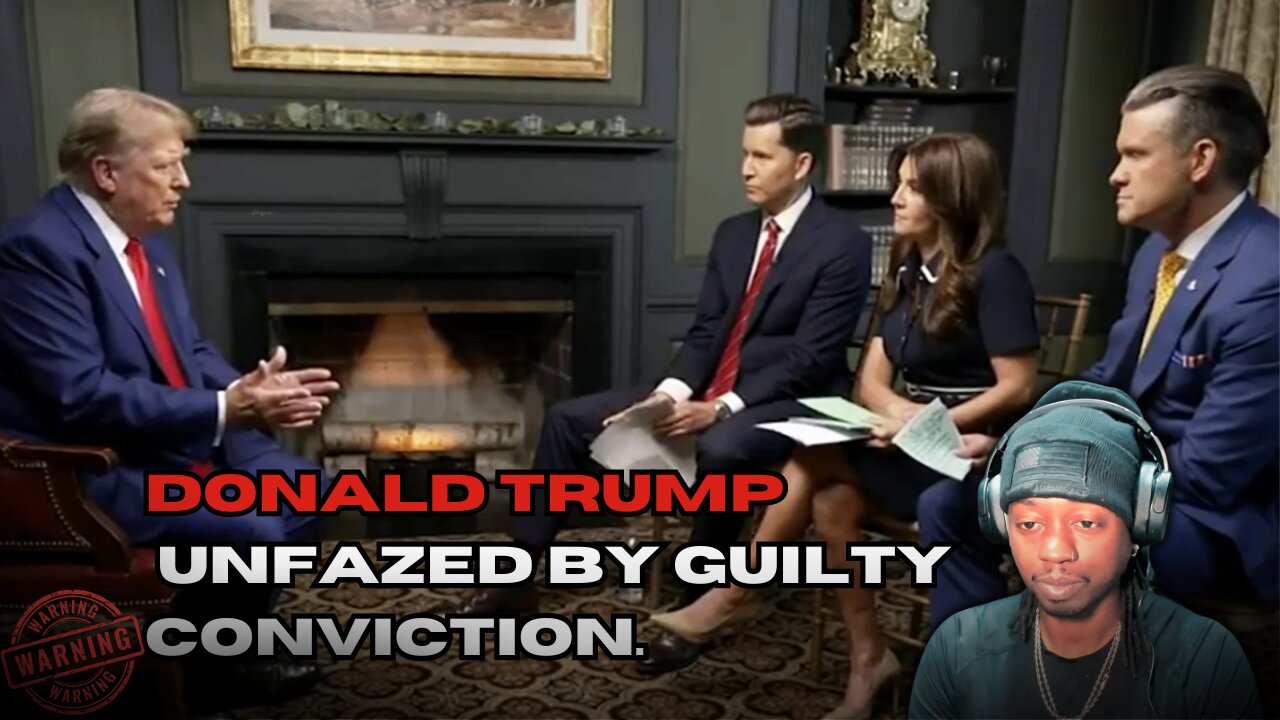 Donald Trump speaks about his guilty conviction.