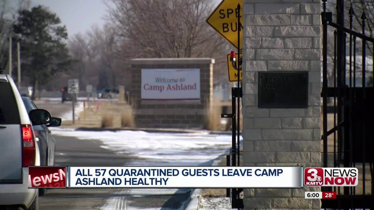 All 57 Camp Ashland quarantined guests leave healthy