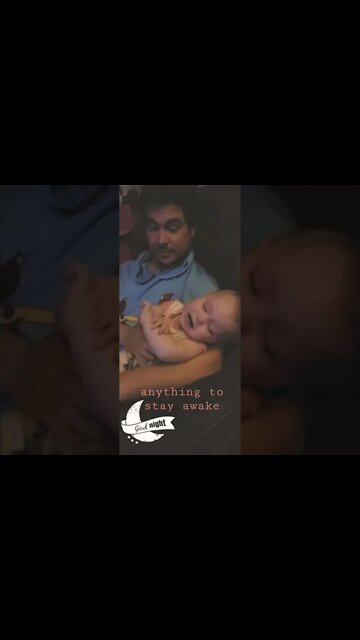 She'll do anything to avoid going to sleep