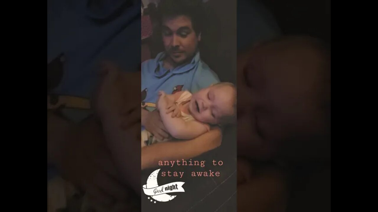 She'll do anything to avoid going to sleep