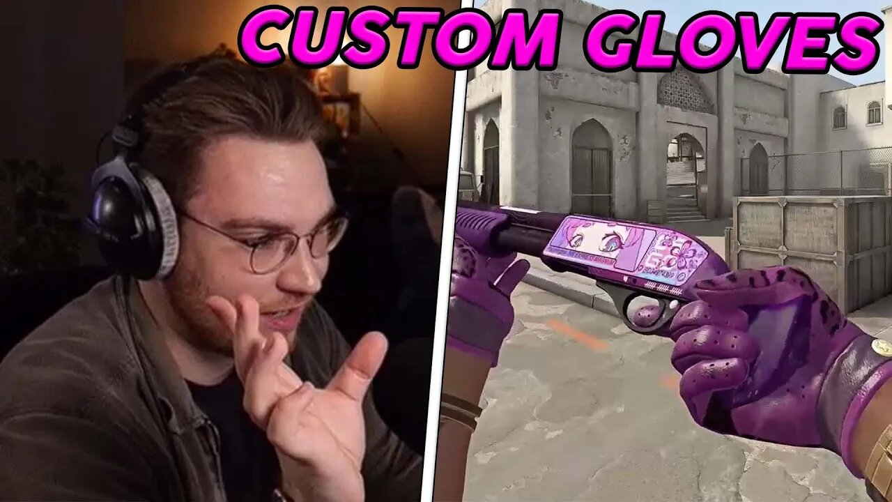 ohnePixel reacts to custom gloves skins with weapon skin combos | Part 4 | CS:GO Showcase