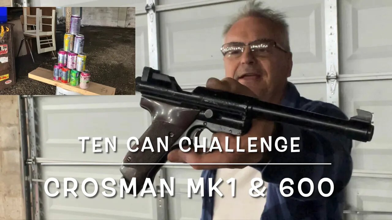 Ten can challenge with the Crosman Mark 1 & model 600 so much fun!