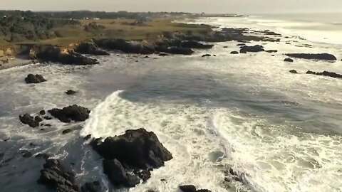 Free Stock Footage 4k Videos No Copyright Videos View Of The Sea And Waves Crashing, Drone
