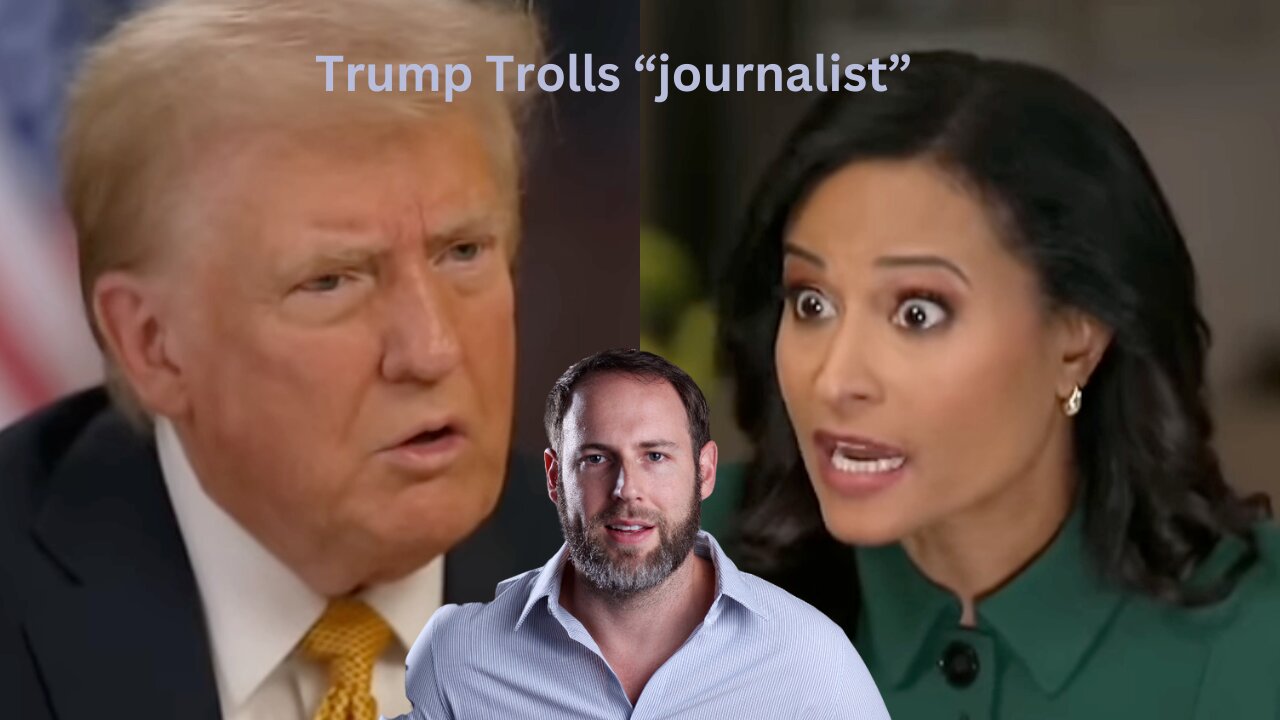 Trump trolls journalist right to her face