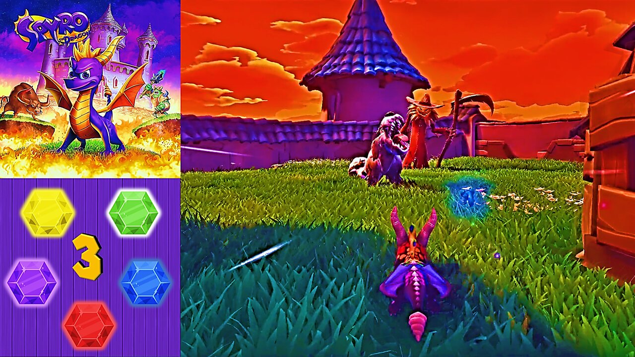 Spyro The Reignited Trilogy Episode 3 Challenging the first boss