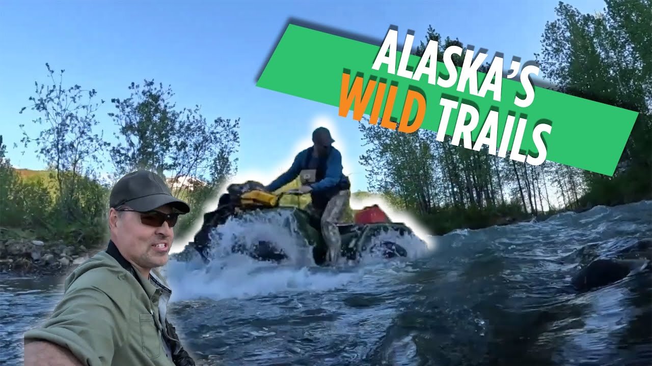 Alaska ATV Riding Hidden Gems: River Crossing and Epic Scenery