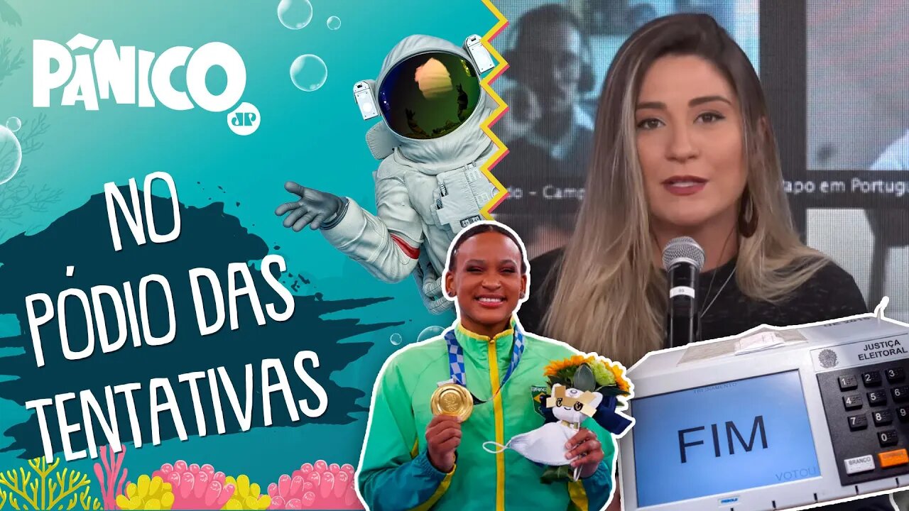 BRASIL TEM MENINA DE OURO NAS OLIMPÍADAS E BANDEIRA BRANCA PELO VOTO IMPRESSO? Kallyna comenta