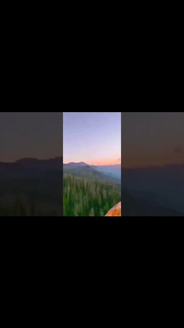 Sunset on Cliff Moro 🌅 "granite dome" rock in the center of National park. California, USA 🇺🇸