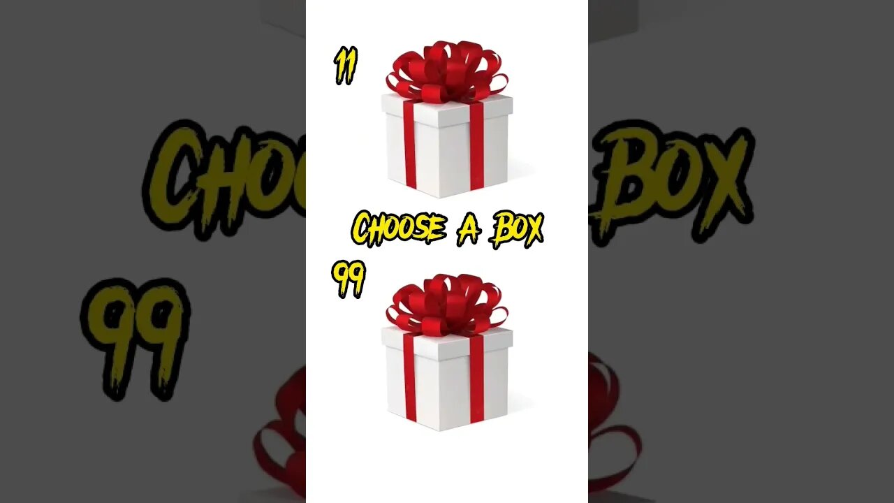 CHOOSE A BOX 🎁 #shorts #viral #gift #box #ytshorts #like