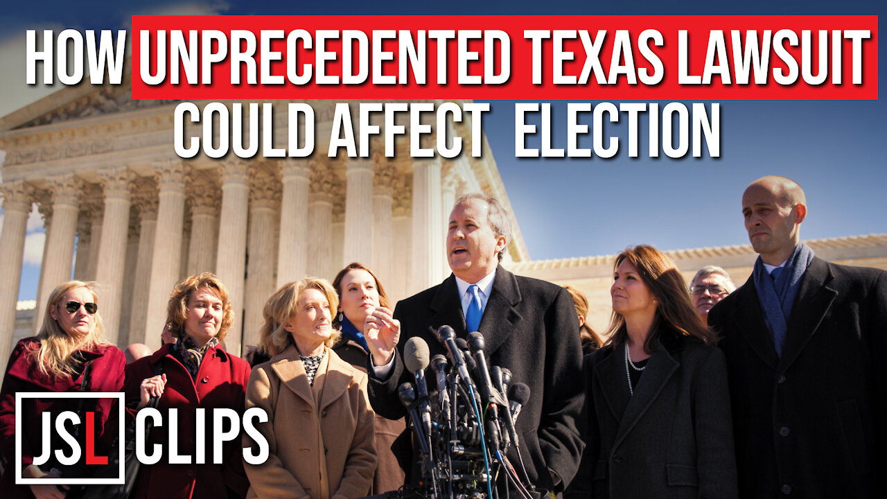 How Unprecedented Texas Lawsuit Could Affect Election