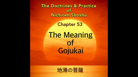 The Meaning of Gojukai