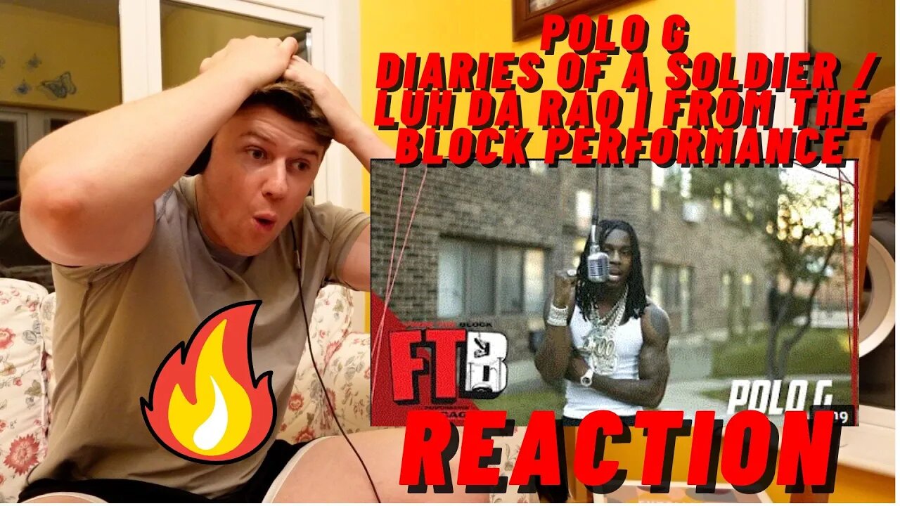 IRISH REACTION Polo G - Diaries Of A Soldier / Luh Da Raq | From The Block Performance 🎙(Chicago)