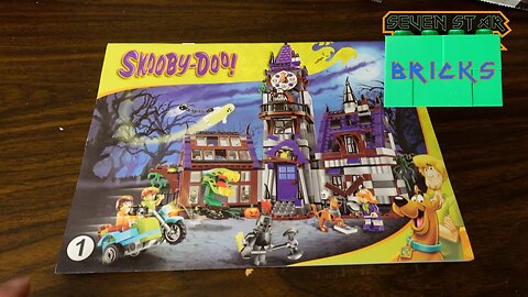 Knock off Lego Scooby Doo Mystery Mansion Time-Lapse build & Review - 75904