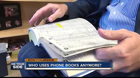 Who use phone books anymore?