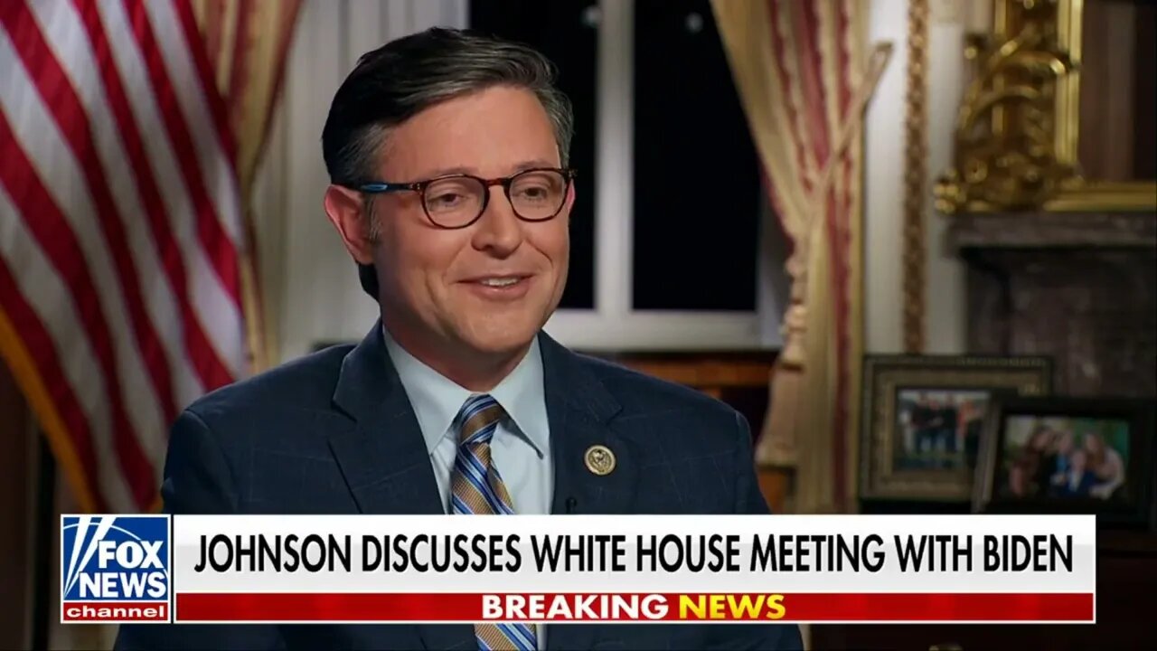 Speaker Mike Johnson on Meeting With President Biden