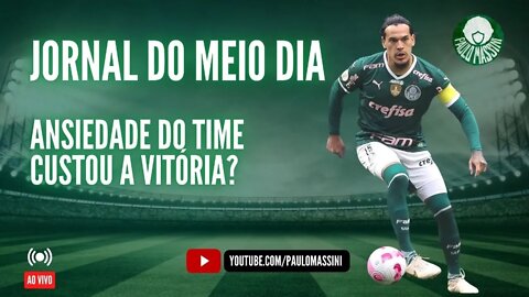 JORNAL DO MEIO-DIA - AO VIVO! PALMEIRAS 0 X 0 SÃO PAULO - BRASILEIRO 2022