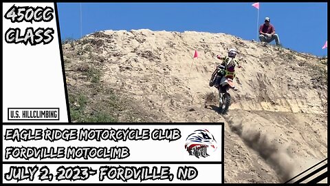 450cc Class 7/2/2023 Fordville Motoclimb Eagle Ridge Motorcycle Club Fordville, ND