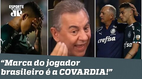 "Tem de SER HOMEM!" Palmeiras SE ESCONDE após eliminação e é DETONADO!