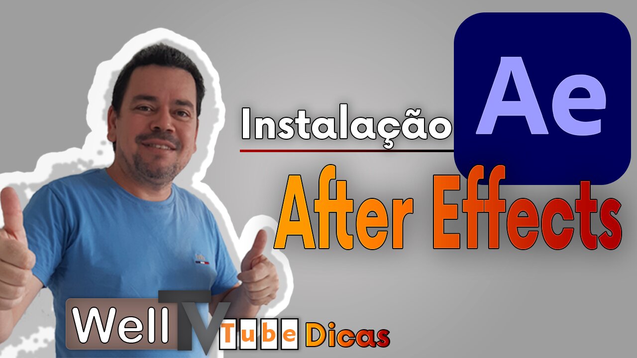 Instalação do Adobe After Effects 2021