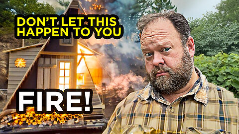 Fireproofing an Off-Grid Tiny House or Cabin 🔥 DIY Fire Safety