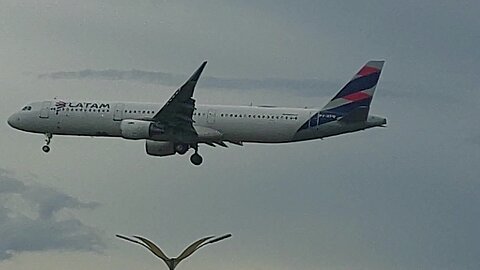 Airbus A321 PT-XPO coming from Guarulhos to Manaus