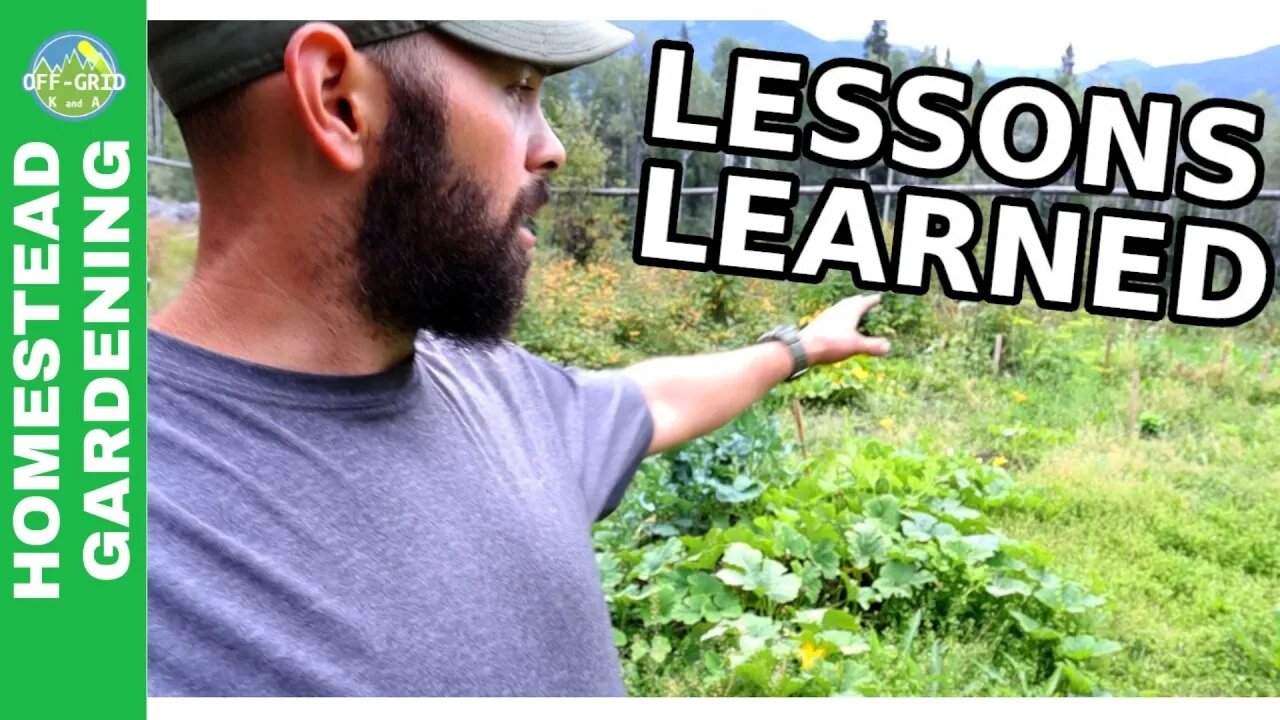 GARDENING IN COLD CLIMATES - Lessons learned and Future Plans // Homestead Living