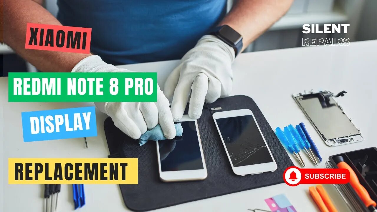 Xiaomi Redmi Note 8Pro | Screen repair | Display replacement | Repair video