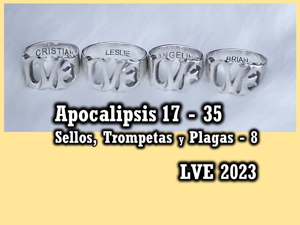 Apocalipsis 17 - 35 - Sellos, Trompetas y Plagas 8