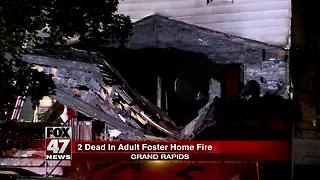 Fire in western Michigan adult foster home leaves 2 dead