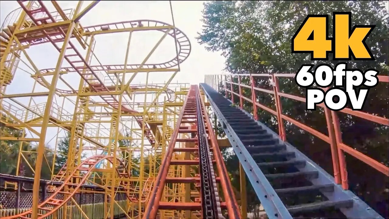 [4k] GO Bananas! Ride at Wild Adventures - Valdosta, GA