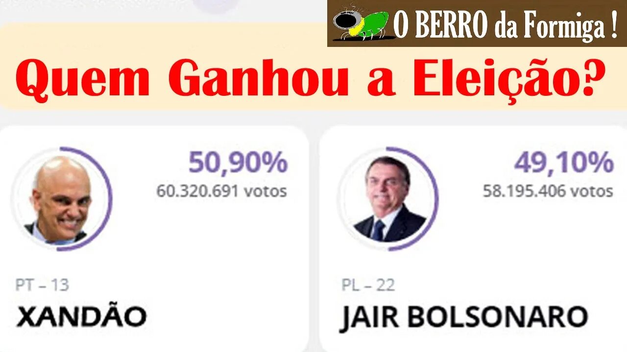 Quem Ganhou a Eleição?
