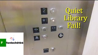 Loud Arrow Hydraulic Elevator @ West Milford Township Library - West Milford, New Jersey