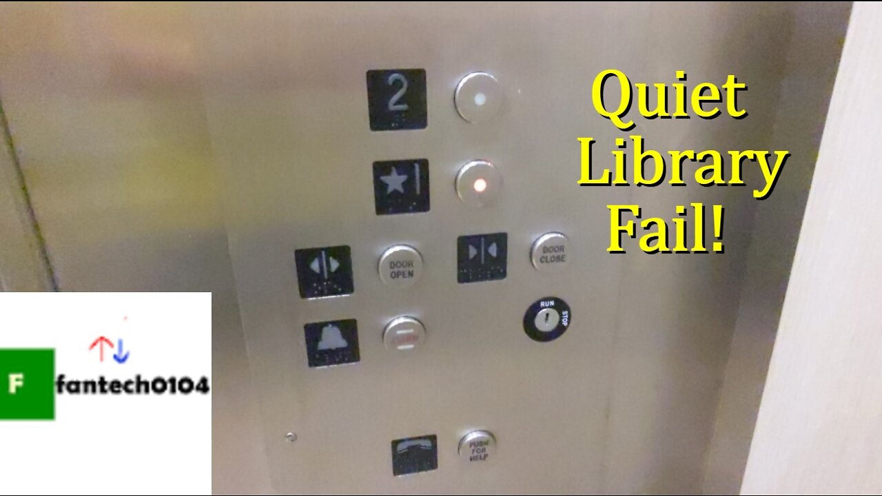 Loud Arrow Hydraulic Elevator @ West Milford Township Library - West Milford, New Jersey