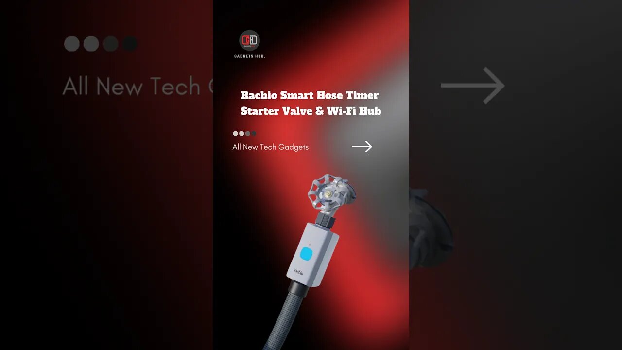 Rachio Smart Hose Timer Starter Valve & Wi-Fi Hub #smartgadgets #homegadgets #gadgets #coolgadgets