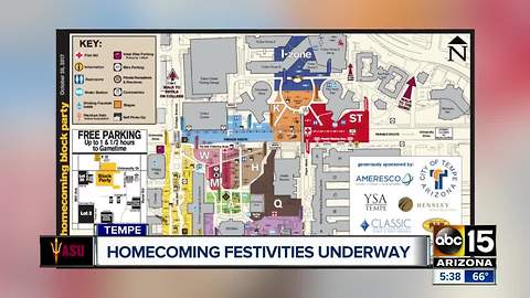 Students camping out for big ASU game