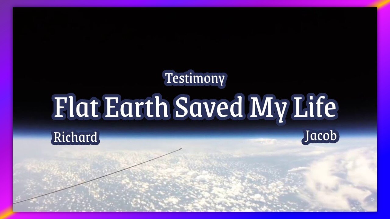 TESTIMONY - FLAT EARTH SAVED MY LIFE - BY PASTOR DEAN ODLE