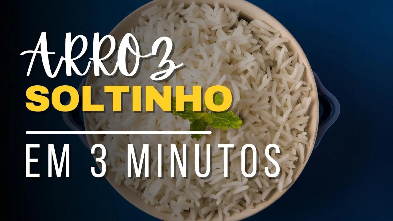 COMO FAZER ARROZ?