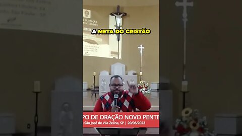 🔥 Já não sou mais eu quem vivo, mas, é Cristo que vive em mim!